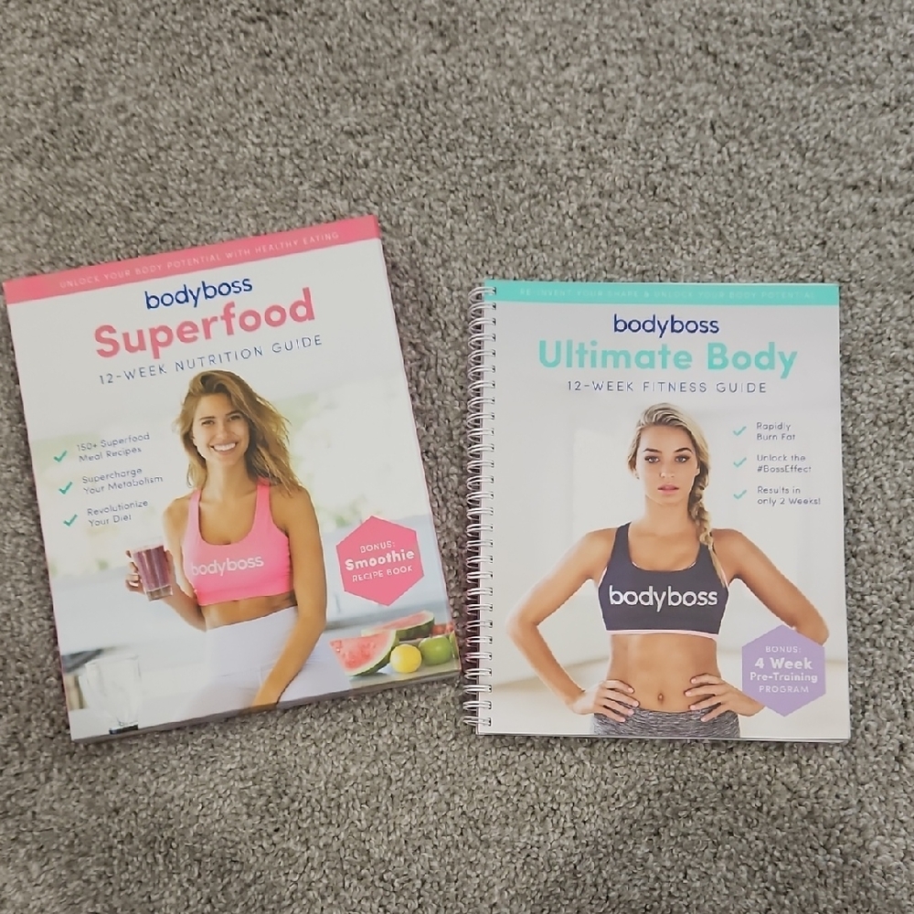 Superfood & Fitness Guide Set - Pink and Blue